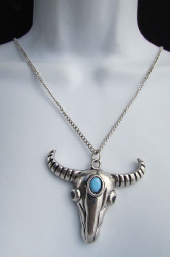 Bull Skullhead Necklace | Sisters Boutique & Gifts, Inc.