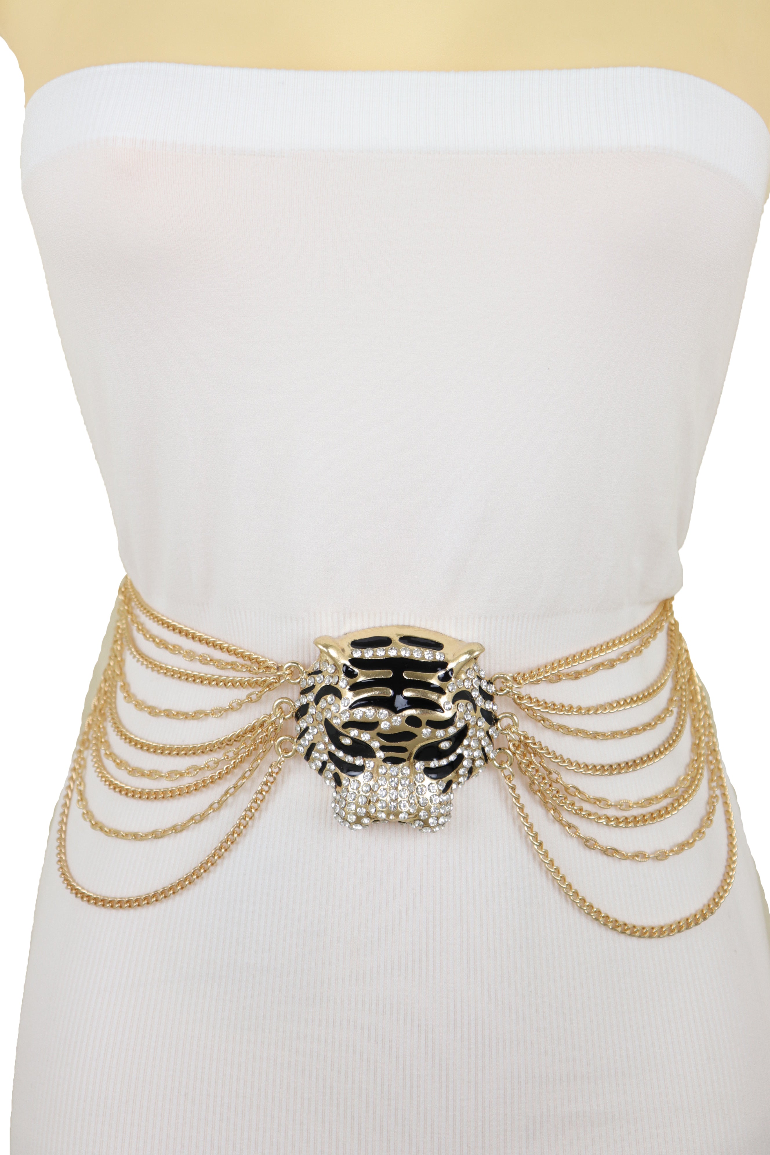 High Waist Chain Belt